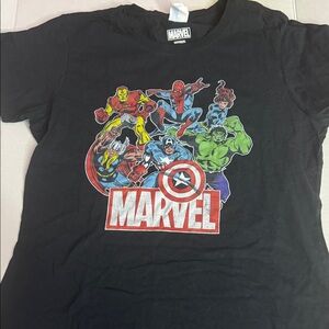 Marvel Black  T-Shirt
